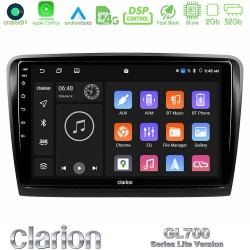 Clarion GL700 Lite Series 8Core Android11 2+32GB Skoda Superb 2008-2015 Navigation Multimedia Tablet 10" Με Carplay & Android Auto