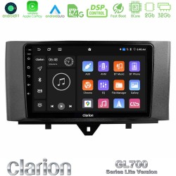 Clarion GL700 Lite Series 8Core Android11 2+32GB Smart 451 Facelift Navigation Multimedia Tablet 9" Με Carplay & Android Auto