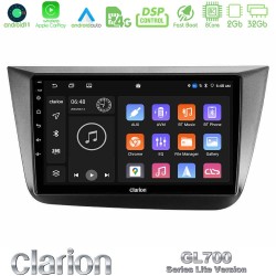 Clarion GL700 Lite Series 8Core Android11 2+32GB Seat Altea 2004-2015 Navigation Multimedia Tablet 9" Με Carplay & Android Auto
