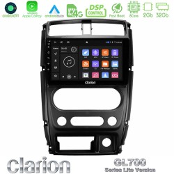Clarion GL700 Lite Series 8Core Android11 2+32GB Suzuki Jimny 2007-2017 Navigation Multimedia Tablet 9" Με Carplay & Android Auto