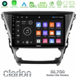 Clarion GL700 Lite Series 8Core Android11 2+32GB Toyota Avensis 2015-2018 Navigation Multimedia Tablet 9" Με Carplay & Android Auto