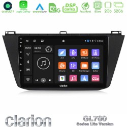 Clarion GL700 Lite Series Vw Tiguan 2016-2022 8Core Android11 2+32GB Navigation Multimedia Tablet 10" Με Carplay & Android Auto Clarion GL700 Lite Series Vw Tiguan 2016-2022 8Core Android11 2+32GB Navigation Multimedia Tablet 10" Με Carplay & Android Auto