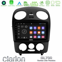 Clarion GL700 Lite Series 8Core Android11 2+32GB VW Beetle Navigation Multimedia Tablet 9" Με Carplay & Android Auto