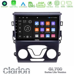 Clarion GL700 Lite Series 8Core Android11 6+128GB Ford Mondeo 2014-2017 Navigation Multimedia Tablet 9" Με Carplay & Android Auto Clarion GL700 Lite Series 8Core Android11 6+128GB Ford Mondeo 2014-2017 Navigation Multimedia Tablet 9" Με Carplay & Android Auto