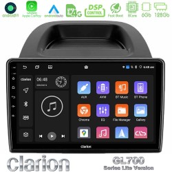 Clarion GL700 Lite Series 8Core Android11 6+128GB Ford Ecosport 2018-2020 Navigation Multimedia Tablet 10" Με Carplay & Android Auto Clarion GL700 Lite Series 8Core Android11 6+128GB Ford Ecosport 2018-2020 Navigation Multimedia Tablet 10" Με Carplay & Android Auto