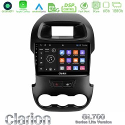 Clarion GL700 Lite Series 8Core Android11 6+128GB Ford Ranger 2012-2016 Navigation Multimedia Tablet 9" Με Carplay & Android Auto Clarion GL700 Lite Series 8Core Android11 6+128GB Ford Ranger 2012-2016 Navigation Multimedia Tablet 9" Με Carplay & Android Auto