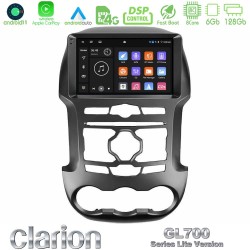 Clarion GL700 Lite Series 8Core Android11 6+128GB Ford Ranger 2012-2016 Navigation Multimedia Tablet 9" Με Carplay & Android Auto Clarion GL700 Lite Series 8Core Android11 6+128GB Ford Ranger 2012-2016 Navigation Multimedia Tablet 9" Με Carplay & Android Auto