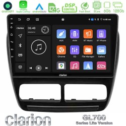 Clarion GL700 Lite Series 8Core Android11 6+128GB Fiat Doblo / Opel Combo 2010-2014 Navigation Multimedia Tablet 9" Με Carplay & Android Auto Clarion GL700 Lite Series 8Core Android11 6+128GB Fiat Doblo / Opel Combo 2010-2014 Navigation Multimedia Tablet 9" Με Carplay & Android Auto