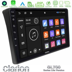 Clarion GL700 Lite Series 8Core Android11 6+128GB Fiat Ducato/Citroen Jumper/Peugeot Boxer Navigation Multimedia Tablet 9" Με Carplay & Android Auto Clarion GL700 Lite Series 8Core Android11 6+128GB Fiat Ducato/Citroen Jumper/Peugeot Boxer Navigation Multimedia Tablet 9" Με Carplay & Android Auto
