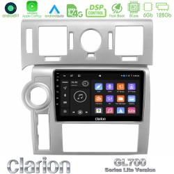 Clarion GL700 Lite Series 8Core Android11 6+128GB Hummer H2 2008-2009 Navigation Multimedia Tablet 9" Με Carplay & Android Auto