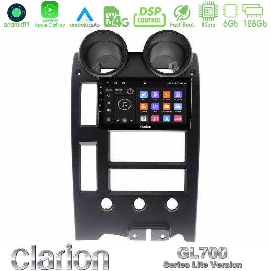Clarion GL700 Lite Series Hummer H2 2002-2007 8Core Android11 6+128GB Navigation Multimedia Tablet 9" Με Carplay & Android Auto Clarion GL700 Lite Series Hummer H2 2002-2007 8Core Android11 6+128GB Navigation Multimedia Tablet 9" Με Carplay & Android Auto