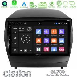 Clarion GL700 Lite Series 8Core Android11 6+128GB Hyundai IX35 Auto A/C Navigation Multimedia Tablet 9" Με Carplay & Android Auto Clarion GL700 Lite Series 8Core Android11 6+128GB Hyundai IX35 Auto A/C Navigation Multimedia Tablet 9" Με Carplay & Android Auto