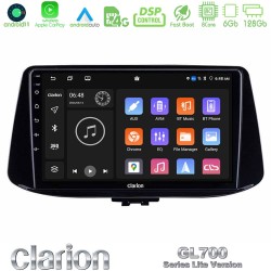 Clarion GL700 Lite Series 8Core Android11 6+128GB Hyundai i30 Navigation Multimedia Tablet 9" Με Carplay & Android Auto Clarion GL700 Lite Series 8Core Android11 6+128GB Hyundai i30 Navigation Multimedia Tablet 9" Με Carplay & Android Auto