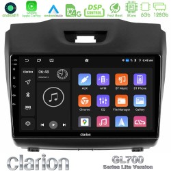 Clarion GL700 Lite Series 8Core Android11 6+128GB Isuzu D-MAX 2012-2019 Navigation Multimedia Tablet 9" Με Carplay & Android Auto Clarion GL700 Lite Series 8Core Android11 6+128GB Isuzu D-MAX 2012-2019 Navigation Multimedia Tablet 9" Με Carplay & Android Auto