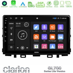 Clarion GL700 Lite Series 8Core Android11 6+128GB Kia Stonic Navigation Multimedia Tablet 9" Με Carplay & Android Auto Clarion GL700 Lite Series 8Core Android11 6+128GB Kia Stonic Navigation Multimedia Tablet 9" Με Carplay & Android Auto