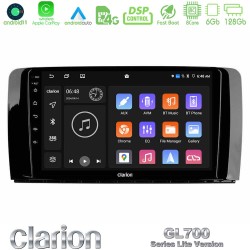 Clarion GL700 Lite Series 8Core Android11 6+128GB Mercedes R Class Navigation Multimedia Tablet 9" Με Carplay & Android Auto