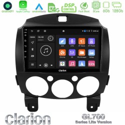 Clarion GL700 Lite Series 8Core Android11 6+128GB Mazda 2 2008-2014 Navigation Multimedia Tablet 9" Με Carplay & Android Auto Clarion GL700 Lite Series 8Core Android11 6+128GB Mazda 2 2008-2014 Navigation Multimedia Tablet 9" Με Carplay & Android Auto