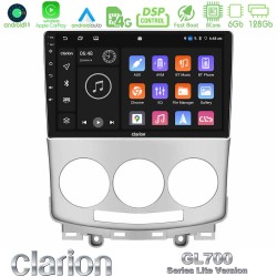 Clarion GL700 Lite Series Mazda 5 2004-2010 8Core Android11 6+128GB Navigation Multimedia Tablet 9" Με Carplay & Android Auto Clarion GL700 Lite Series Mazda 5 2004-2010 8Core Android11 6+128GB Navigation Multimedia Tablet 9" Με Carplay & Android Auto