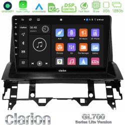 Clarion GL700 Lite Series 8Core Android11 6+128GB Mazda6 2002-2006 Navigation Multimedia Tablet 9" Με Carplay & Android Auto
