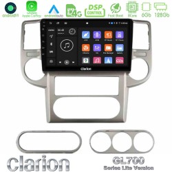 Clarion GL700 Lite Series 8Core Android11 6+128GB Nissan X-Trail 2003-2007 Navigation Multimedia Tablet 10" Με Carplay & Android Auto