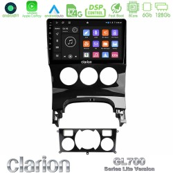 Clarion GL700 Lite Series 8Core Android11 6+128GB Peugeot 3008 AUTO A/C Navigation Multimedia Tablet 9" Με Carplay & Android Auto