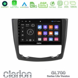 Clarion GL700 Lite Series 8Core Android11 6+128GB Renault Kadjar Navigation Multimedia Tablet 9" Με Carplay & Android Auto