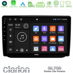 Clarion GL700 Lite Series 8Core Android11 6+128GB Skoda Fabia 2007-2014 Navigation Multimedia Tablet 10" Με Carplay & Android Auto Clarion GL700 Lite Series 8Core Android11 6+128GB Skoda Fabia 2007-2014 Navigation Multimedia Tablet 10" Με Carplay & Android Auto
