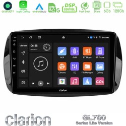Clarion GL700 Lite Series 8Core Android11 6+128GB Smart 453 Navigation Multimedia Tablet 9" Με Carplay & Android Auto
