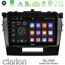 Clarion GL700 Lite Series 8Core Android11 6+128GB Suzuki Vitara 2015-2024 Navigation Multimedia Tablet 9" Με Carplay & Android Auto