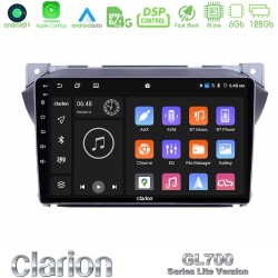Clarion GL700 Lite Series Suzuki Alto & Nissan Pixo 8Core Android11 6+128GB Navigation Multimedia Tablet 9" Με Carplay & Android Auto Clarion GL700 Lite Series Suzuki Alto & Nissan Pixo 8Core Android11 6+128GB Navigation Multimedia Tablet 9" Με Carplay & Android Auto
