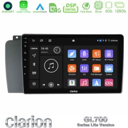 Clarion GL700 Lite Series 8Core Android11 6+128GB Volvo S60 2004-2009 Navigation Multimedia Tablet 9" Με Carplay & Android Auto