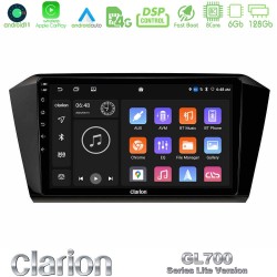 Clarion GL700 Lite Series 8Core Android11 6+128GB VW Passat Navigation Multimedia Tablet 10" Με Carplay & Android Auto Clarion GL700 Lite Series 8Core Android11 6+128GB VW Passat Navigation Multimedia Tablet 10" Με Carplay & Android Auto