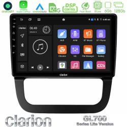 Clarion GL700 Lite Series 8Core Android11 6+128GB VW Jetta Navigation Multimedia Tablet 10" Με Carplay & Android Auto Clarion GL700 Lite Series 8Core Android11 6+128GB VW Jetta Navigation Multimedia Tablet 10" Με Carplay & Android Auto