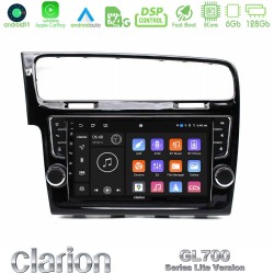 Clarion GL700 Lite Series 8Core Android11 6+128GB VW GOLF 7 Navigation Multimedia Tablet 9" Με Carplay & Android Auto (OEM Look)