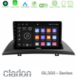 Clarion GL300 Series 4Core Android11 2+32GB BMW E83 Navigation Multimedia Tablet 9" Με Carplay & Android Auto Clarion GL300 Series 4Core Android11 2+32GB BMW E83 Navigation Multimedia Tablet 9" Με Carplay & Android Auto