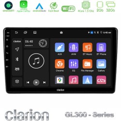 Clarion GL300 Series 4Core Android11 2+32GB Alfa Romeo 159/Brera/Spider Navigation Multimedia Tablet 9" Με Carplay & Android Auto Clarion GL300 Series 4Core Android11 2+32GB Alfa Romeo 159/Brera/Spider Navigation Multimedia Tablet 9" Με Carplay & Android Auto