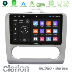 Clarion GL300 Series 4Core Android11 2+32GB Ford Focus Auto AC Navigation Multimedia Tablet 9" Με Carplay & Android Auto Clarion GL300 Series 4Core Android11 2+32GB Ford Focus Auto AC Navigation Multimedia Tablet 9" Με Carplay & Android Auto