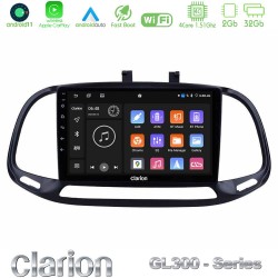 Clarion GL300 Series 4Core Android11 2+32GB Fiat Doblo 2015-2022 Navigation Multimedia Tablet 9" Με Carplay & Android Auto Clarion GL300 Series 4Core Android11 2+32GB Fiat Doblo 2015-2022 Navigation Multimedia Tablet 9" Με Carplay & Android Auto