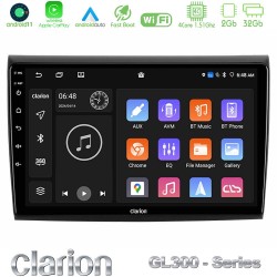 Clarion GL300 Series 4Core Android11 2+32GB Fiat Bravo Navigation Multimedia Tablet 9" Με Carplay & Android Auto Clarion GL300 Series 4Core Android11 2+32GB Fiat Bravo Navigation Multimedia Tablet 9" Με Carplay & Android Auto
