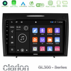 Clarion GL300 Series 4Core Android11 2+32GB Mercedes SLK Class Navigation Multimedia Tablet 9" Με Carplay & Android Auto Clarion GL300 Series 4Core Android11 2+32GB Mercedes SLK Class Navigation Multimedia Tablet 9" Με Carplay & Android Auto