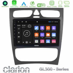 Clarion GL300 Series 4Core Android11 2+32GB Mercedes C Class (W203) Navigation Multimedia Tablet 9" Με Carplay & Android Auto Clarion GL300 Series 4Core Android11 2+32GB Mercedes C Class (W203) Navigation Multimedia Tablet 9" Με Carplay & Android Auto