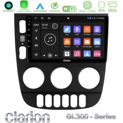 Clarion GL300 Series 4Core Android11 2+32GB Mercedes ML Class 1998-2005 Navigation Multimedia Tablet 9" Με Carplay & Android Auto