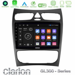 Clarion GL300 Series 4Core Android11 2+32GB Mercedes CLK Class W209 2000-2004 Navigation Multimedia Tablet 9" Με Carplay & Android Auto Clarion GL300 Series 4Core Android11 2+32GB Mercedes CLK Class W209 2000-2004 Navigation Multimedia Tablet 9" Με Carplay & Android Auto