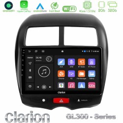 Clarion GL300 Series 4Core Android11 2+32GB Mitsubishi ASX Navigation Multimedia Tablet 10" Με Carplay & Android Auto Clarion GL300 Series 4Core Android11 2+32GB Mitsubishi ASX Navigation Multimedia Tablet 10" Με Carplay & Android Auto