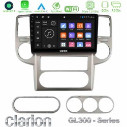 Clarion GL300 Series 4Core Android11 2+32GB Nissan X-Trail 2003-2007 Navigation Multimedia Tablet 10" Με Carplay & Android Auto Clarion GL300 Series 4Core Android11 2+32GB Nissan X-Trail 2003-2007 Navigation Multimedia Tablet 10" Με Carplay & Android Auto