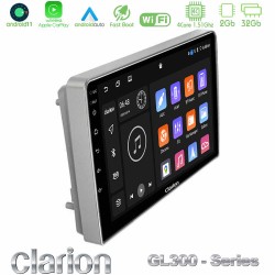 Clarion GL300 Series 4Core Android11 2+32GB Opel Astra/Corsa/Antara/Zafira Navigation Multimedia Tablet 9" Με Carplay & Android Auto Clarion GL300 Series 4Core Android11 2+32GB Opel Astra/Corsa/Antara/Zafira Navigation Multimedia Tablet 9" Με Carplay & Android Auto