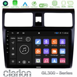 Clarion GL300 Series 4Core Android11 2+32GB Suzuki Swift 2005-2010 Navigation Multimedia Tablet 10" Με Carplay & Android Auto Clarion GL300 Series 4Core Android11 2+32GB Suzuki Swift 2005-2010 Navigation Multimedia Tablet 10" Με Carplay & Android Auto