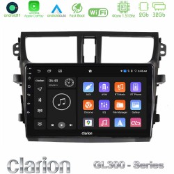 Clarion GL300 Series Suzuki Celerio 2014-2020 4Core Android11 2+32GB Navigation Multimedia Tablet 9" Με Carplay & Android Auto