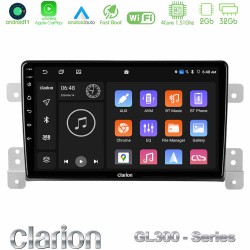 Clarion GL300 Series 4Core Android11 2+32GB Suzuki Grand Vitara Navigation Multimedia Tablet 9" Με Carplay & Android Auto Clarion GL300 Series 4Core Android11 2+32GB Suzuki Grand Vitara Navigation Multimedia Tablet 9" Με Carplay & Android Auto