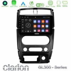 Clarion GL300 Series 4Core Android11 2+32GB Suzuki Jimny 2007-2017 Navigation Multimedia Tablet 9" Με Carplay & Android Auto Clarion GL300 Series 4Core Android11 2+32GB Suzuki Jimny 2007-2017 Navigation Multimedia Tablet 9" Με Carplay & Android Auto